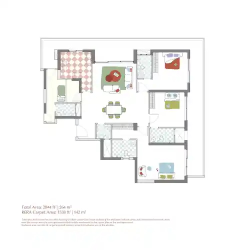 Estate 360 by Max Estates Size - 2802 - 2844 sq.ft*