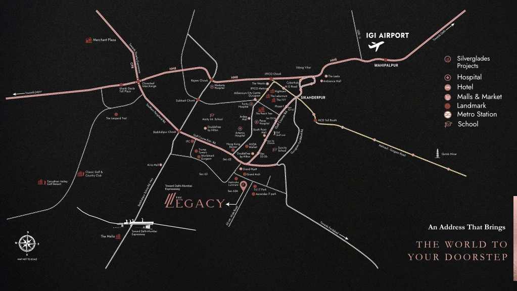 Silverglades the legacy Location Map